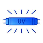 Highly efficient tubular UV design