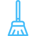 Sweeping width without side brush